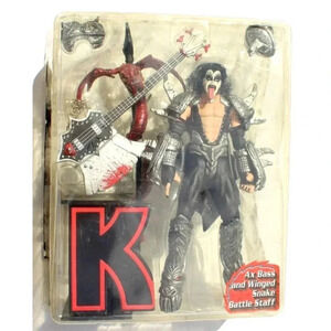VINTAGE KISS Gene Simmons Ultra-Action Figure "K" McFarlane Toy